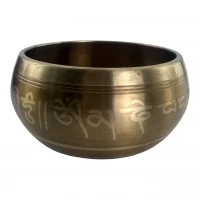УЦЕНКА Чаша поющая бронзовая  Будда (6.5х 13х11.8 см)