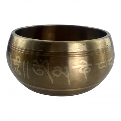УЦЕНКА Чаша поющая бронзовая Будда (6.5х 13х11.8 см) УЦЕНКА Чаша поющая бронзовая Будда (6.5х 13х11.8 см)