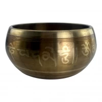 УЦЕНКА Чаша поющая бронзовая  Будда (6.5х 13х11.8 см)