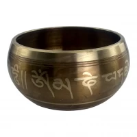 УЦЕНКА Чаша поющая бронзовая  Будда (6.5х 13х11.8 см)