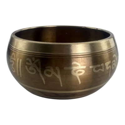 УЦЕНКА Чаша поющая бронзовая  Будда (6.5х 13х11.8 см)