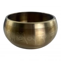 УЦЕНКА Чаша поющая бронзовая  Будда (6.5х 13х11.8 см)