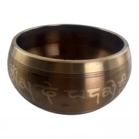 УЦЕНКА Чаша поющая бронзовая  Будда (6.5х 13х11.8 см)