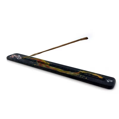 Подставка под благовония Зодиак-Козерог (260х40х7 мм), расписано вручную, массив дерева. Подставка под благовония Зодиак-Козерог (260х40х7 мм), расписано вручную, массив дерева.