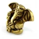 Ганеша бронзовый (3,2х 3,2х 1,6 см)