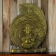 Ключница  Ганеш бронзовая ( 17х13х2,5 см)