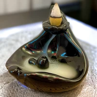 Подставка под благовония Back Flow Лотос( 8х9,2х8,8 см)