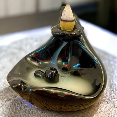 Подставка под благовония Back Flow Лотос( 8х9,2х8,8 см)