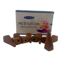 Meditation Backflow Dhoop Cone (Медитация)(Satya) 10 конусов в упаковке