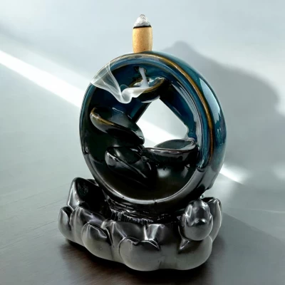 Подставка под благовония Back Flow «Круговорот Тишины» (17х19.5х 12,5 см)