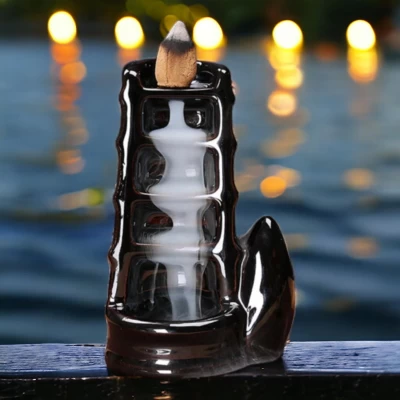 Подставка под благовония Back Flow Бамбук (10,8х7х 5,7 см)