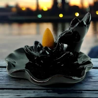 Подставка под благовония Back Flow Цветок Лотоса (6,8х10,3х10,3 см) Подставка под благовония Back Flow Цветок Лотоса (6,8х10,3х10,3 см)