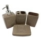 Набор для ванной  керамический Бежевый