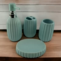 Набор для ванной комнаты Нежно-голубой