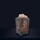 Соляная лампа из гималайской соли Сияющий ОМ  (21х10,8х10,8 cм)