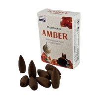 Amber BackFlow Cones (Янтарь)(Darshan)  конусы с обратным потоком