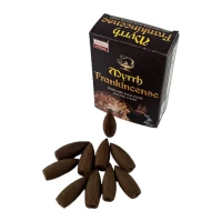Myrrh Frankincense BackFlow Cones (Мирра и Ладан)(Darshan)  конусы с обратным потоком