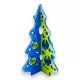 Новогодняя елка Украинская елочка(220*150*4мм).Деревяная елочка, расписано вручную.