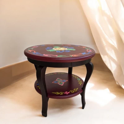 Кофейный, журнальный столик Мудрость востока(d-530mm.h-480mm). Кофейный, журнальный столик Мудрость востока(d-530mm.h-480mm).