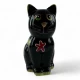 Копилка керамическая «Черный кот» (14х7,5х9 см)