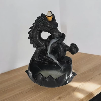 Подставка под благовония Back Flow Дракон ( 15,5х 13х9,5 см)