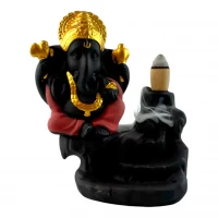 Подставка под благовония Back Flow Ганеша розовый (11,2х9,5х6 см) Подставка под благовония Back Flow Ганеша розовый (11,2х9,5х6 см)