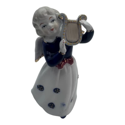 УЦЕНКА. Фигурка ангела с арфой Небесная симфония (14,6х7 см) УЦЕНКА. Фигурка ангела с арфой Небесная симфония (14,6х7 см)