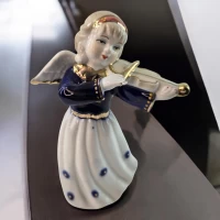 Фигурка ангела со скрипкой Мелодия небес (14,6х7 см)