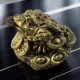 Жаба Фэн-Шуй для привлечения богатства с монетой (6х4х5 см)