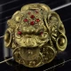 Жаба Фэн-Шуй для привлечения богатства с монетой (6х4х5 см)