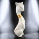 Кошка керамическая белая (27,5х7,5х9 см)