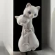 Кошки пара фарфоровые (17,5х7,7х5 см)