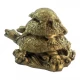 УЦЕНКА Черепаха тройная каменная крошка золотистая (7х10,6х6 см)