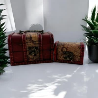 Сундучки набор 2 шт. (8,8х12,5х9,3 см 6х8,8х5,7 см)