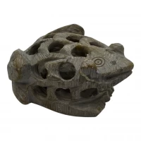 Жаба из мыльного камня (3,7 х 7,7 х 5,9 см)