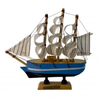 Модель парусника на подставке Морская мечта (14х12,5х3,3 см)