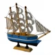 Модель парусника на подставке Морская мечта (14х12,5х3,3 см)
