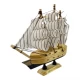 Модель парусника на подставке Морская мечта (14х12,5х3,3 см)