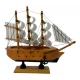 Модель парусника на подставке Морской Бриг Мечты (14,5х14,5х3,6 см)