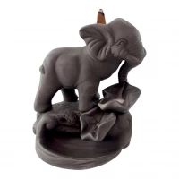 Подставка под благовония Back Flow Слон на камне (11,5х9,5х14,5 см) Подставка под благовония Back Flow Слон на камне (11,5х9,5х14,5 см)