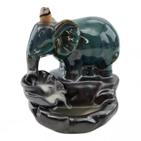 Подставка под благовония Back Flow Слон удачи (12,5х9,5х11,5 см) Подставка под благовония Back Flow Слон удачи (12,5х9,5х11,5 см)