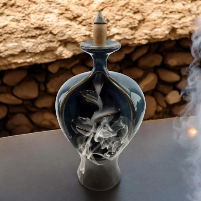 Подставка под благовония Back Flow Танцующий дым (18х10х10 см)