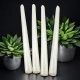 Свечи HOME набор из 4 штук (24,5 см)