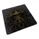 Таблица для работы с маятником Магические воздействия темная на английском языке (18х18х0,4 см)