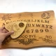 Спиритическая доска OUIJA Эксклюзивная светлая, на английском языке  (46×29×1,8см),резная,массив д