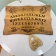 Спиритическая доска OUIJA Эксклюзивная светлая, на английском языке  (46×29×1,8см),резная,массив д