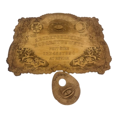 Спиритическая доска OUIJA Античная на французском языке (49,5х29х0,8 см)
