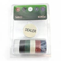 Покерные фишки (30 фишек+1) (d-4 см)