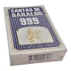 Карты игральные 999 с синей рубашкой 8.5 x 5.6 см, ламинированный картон
