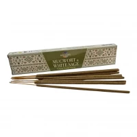 Mugwort White Sage Masala (Полынь и белый шалфей)  ароматические благовония масала 15 г